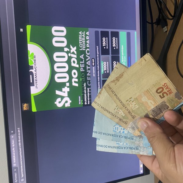 $4.000,00 mil no Pix
